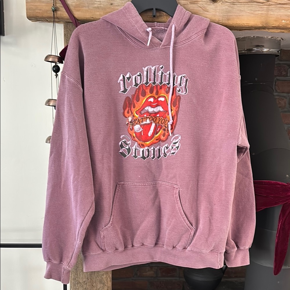 Pink Graphic Hoodie